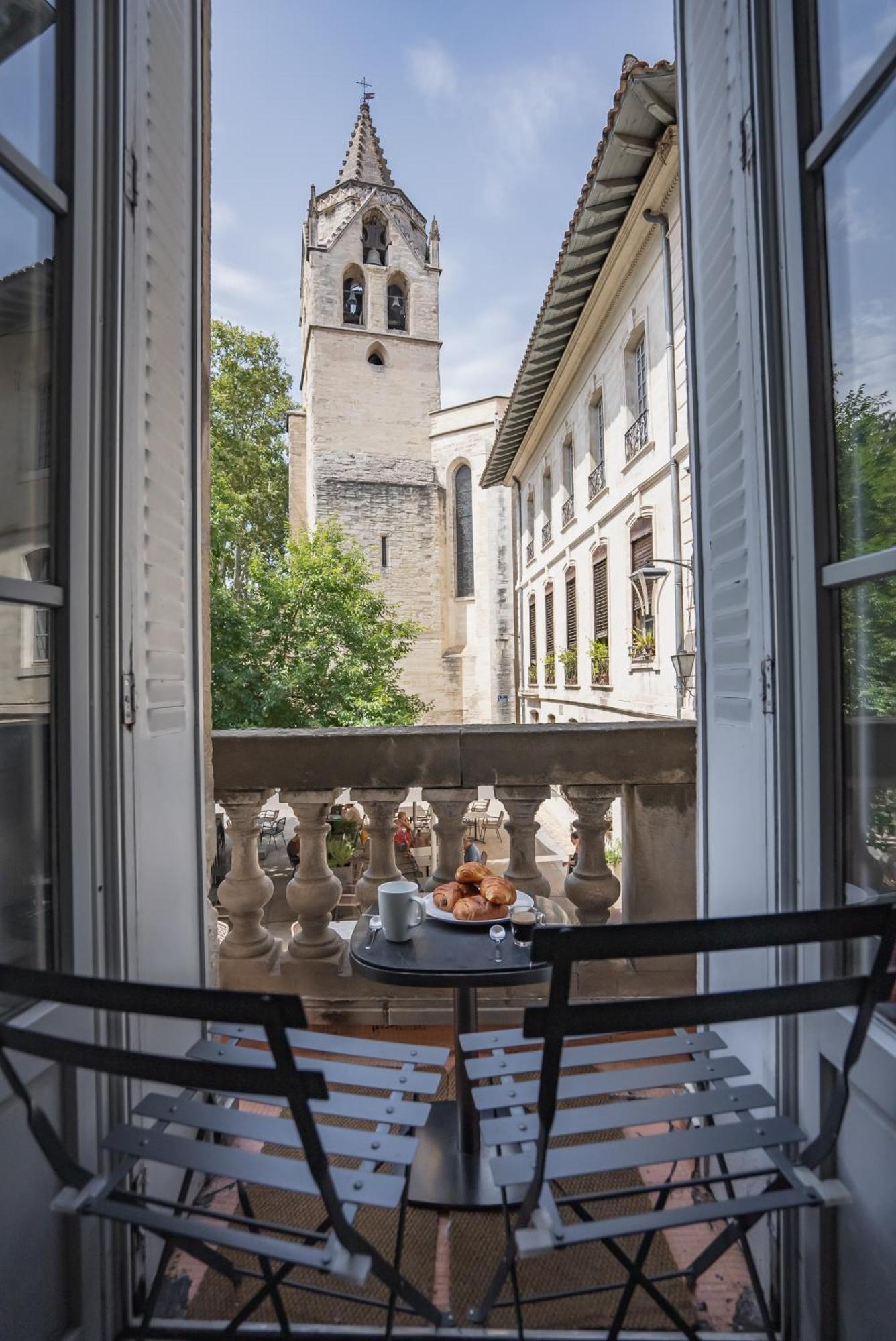Appartamento Le Balcon Du Roi Rene Avignone Esterno foto